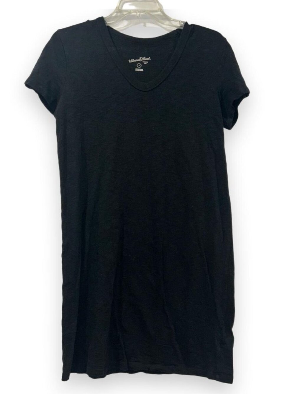 Universal Thread Vneck Black Tshirt Dress Women's Small